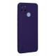Newface Realme C21Y Kılıf Nano içi Kadife Silikon - Mor Newface Realme C21Y Kılıf Nano içi Kadife Silikon - Mor