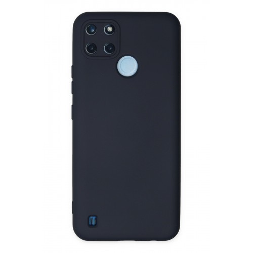 Newface Realme C21Y Kılıf Nano içi Kadife Silikon - Lacivert Newface Realme C21Y Kılıf Nano içi Kadife Silikon - Lacivert