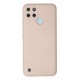 Newface Realme C21Y Kılıf Nano içi Kadife Silikon - Pudra Newface Realme C21Y Kılıf Nano içi Kadife Silikon - Pudra