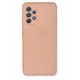 Newface Samsung Galaxy A13 4G Kılıf Nano içi Kadife Silikon - Pudra Newface Samsung Galaxy A13 4G Kılıf Nano içi Kadife Silikon - Pudra