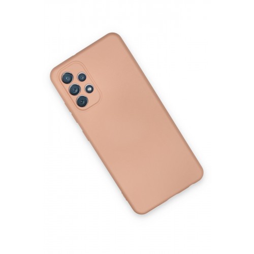 Newface Samsung Galaxy A13 4G Kılıf Nano içi Kadife Silikon - Pudra Newface Samsung Galaxy A13 4G Kılıf Nano içi Kadife Silikon - Pudra