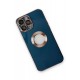 Newface iPhone 13 Pro Kılıf Store Silikon - Mavi