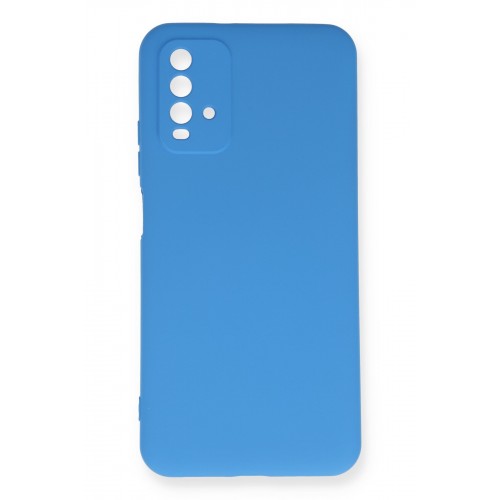 Newface Xiaomi Redmi 9T Kılıf Nano içi Kadife Silikon - Mavi Newface Xiaomi Redmi 9T Kılıf Nano içi Kadife Silikon - Mavi