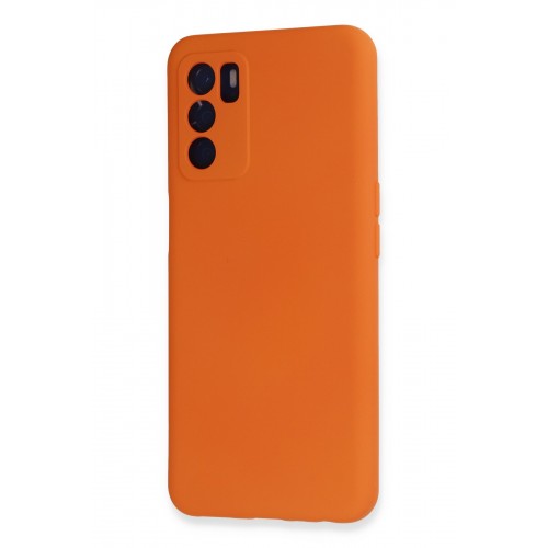 Newface Oppo A16 Kılıf Nano içi Kadife Silikon - Turuncu Newface Oppo A16 Kılıf Nano içi Kadife Silikon - Turuncu