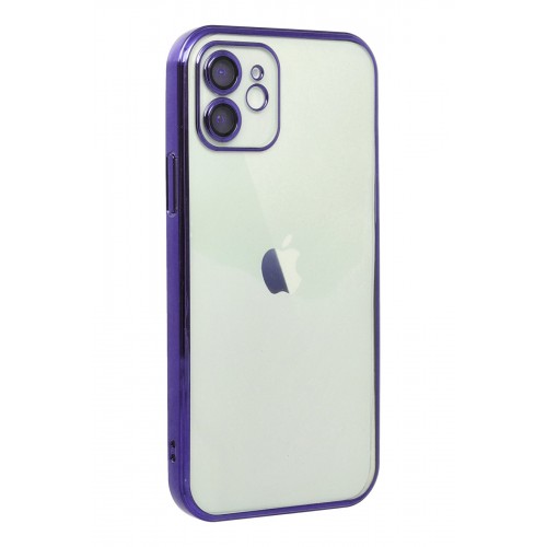 Newface iPhone 11 Kılıf Razer Lensli Silikon - Mor Newface iPhone 11 Kılıf Razer Lensli Silikon - Mor