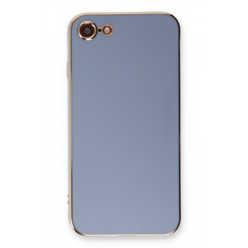 Newface iPhone 8 Kılıf Volet Silikon - Mavi Newface iPhone 8 Kılıf Volet Silikon - Mavi