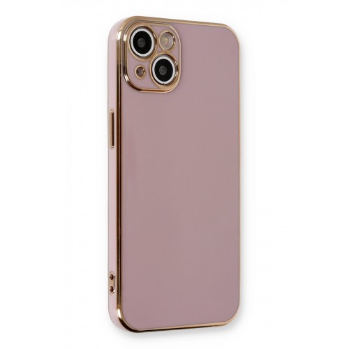 Newface iPhone 13 Kılıf Volet Silikon - Mor