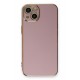 Newface iPhone 13 Kılıf Volet Silikon - Mor