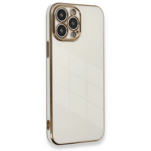 Newface iPhone 13 Pro Max Kılıf Volet Silikon - Beyaz Newface iPhone 13 Pro Max Kılıf Volet Silikon - Beyaz