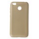 Newface Xiaomi Redmi 4X Kılıf Premium Rubber Silikon - Gold Newface Xiaomi Redmi 4X Kılıf Premium Rubber Silikon - Gold