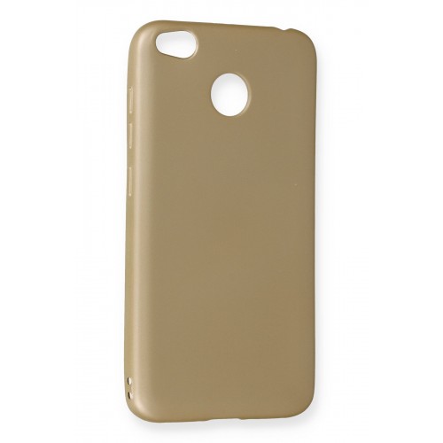 Newface Xiaomi Redmi 4X Kılıf Premium Rubber Silikon - Gold Newface Xiaomi Redmi 4X Kılıf Premium Rubber Silikon - Gold