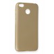 Newface Xiaomi Redmi 4X Kılıf Premium Rubber Silikon - Gold Newface Xiaomi Redmi 4X Kılıf Premium Rubber Silikon - Gold