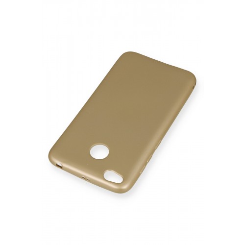 Newface Xiaomi Redmi 4X Kılıf Premium Rubber Silikon - Gold Newface Xiaomi Redmi 4X Kılıf Premium Rubber Silikon - Gold