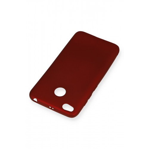 Newface Xiaomi Redmi 4X Kılıf Premium Rubber Silikon - Bordo Newface Xiaomi Redmi 4X Kılıf Premium Rubber Silikon - Bordo