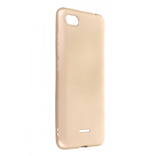 Newface Xiaomi Redmi 6A Kılıf Premium Rubber Silikon - Gold Newface Xiaomi Redmi 6A Kılıf Premium Rubber Silikon - Gold