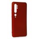 Newface Xiaomi Mi Note 10 Pro Kılıf Premium Rubber Silikon - Bordo Newface Xiaomi Mi Note 10 Pro Kılıf Premium Rubber Silikon - Bordo