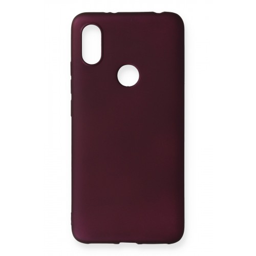 Newface Xiaomi Redmi S2 Kılıf Premium Rubber Silikon - Mürdüm Newface Xiaomi Redmi S2 Kılıf Premium Rubber Silikon - Mürdüm