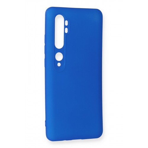 Newface Xiaomi Mi Note 10 Kılıf Premium Rubber Silikon - Mavi Newface Xiaomi Mi Note 10 Kılıf Premium Rubber Silikon - Mavi