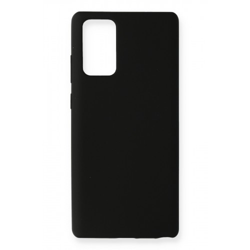 Newface Samsung Galaxy Note 20 Kılıf Nano içi Kadife Silikon - Siyah Newface Samsung Galaxy Note 20 Kılıf Nano içi Kadife Silikon - Siyah
