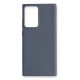 Newface Samsung Galaxy Note 20 Ultra Kılıf Nano içi Kadife Silikon - Gri Newface Samsung Galaxy Note 20 Ultra Kılıf Nano içi Kadife Silikon - Gri