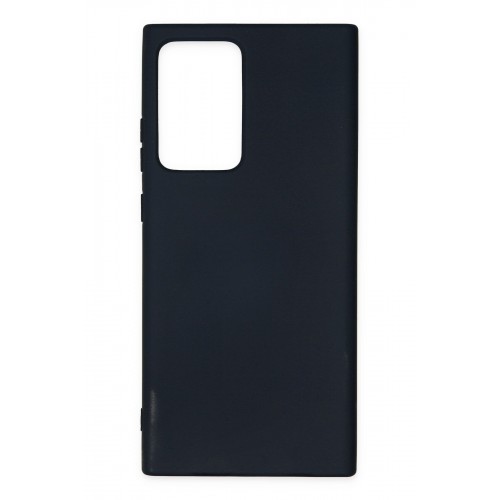 Newface Samsung Galaxy Note 20 Ultra Kılıf Nano içi Kadife Silikon - Lacivert Newface Samsung Galaxy Note 20 Ultra Kılıf Nano içi Kadife Silikon - Lacivert