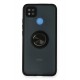 Newface Xiaomi Redmi 9C Kılıf Montreal Yüzüklü Silikon Kapak - Siyah Newface Xiaomi Redmi 9C Kılıf Montreal Yüzüklü Silikon Kapak - Siyah