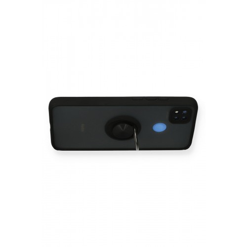 Newface Xiaomi Redmi 9C Kılıf Montreal Yüzüklü Silikon Kapak - Siyah Newface Xiaomi Redmi 9C Kılıf Montreal Yüzüklü Silikon Kapak - Siyah