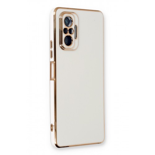 Newface Xiaomi Redmi Note 10 Pro Kılıf Volet Silikon - Beyaz Newface Xiaomi Redmi Note 10 Pro Kılıf Volet Silikon - Beyaz