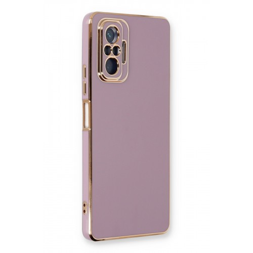 Newface Xiaomi Redmi Note 10 Pro Kılıf Volet Silikon - Mor Newface Xiaomi Redmi Note 10 Pro Kılıf Volet Silikon - Mor