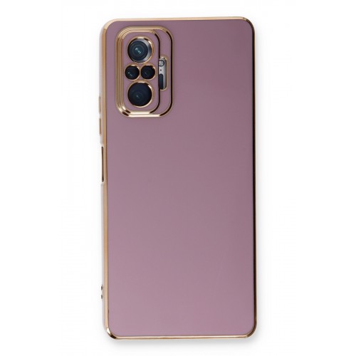 Newface Xiaomi Redmi Note 10 Pro Kılıf Volet Silikon - Mor Newface Xiaomi Redmi Note 10 Pro Kılıf Volet Silikon - Mor