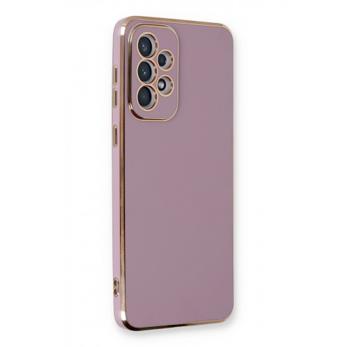 Newface Samsung Galaxy A53 5G Kılıf Volet Silikon - Mor