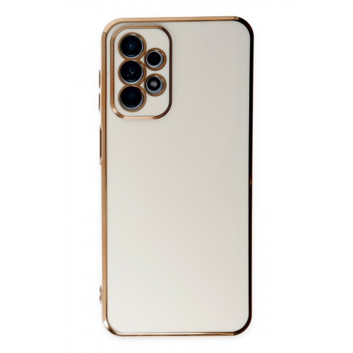 Newface Samsung Galaxy A23 4G Kılıf Volet Silikon - Beyaz Newface Samsung Galaxy A23 4G Kılıf Volet Silikon - Beyaz
