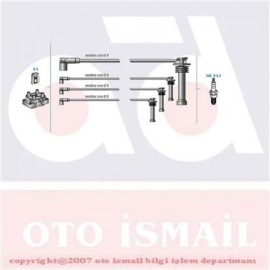 Buji Kablo Tk Focus 1.6 16V Ztec S Motor 99