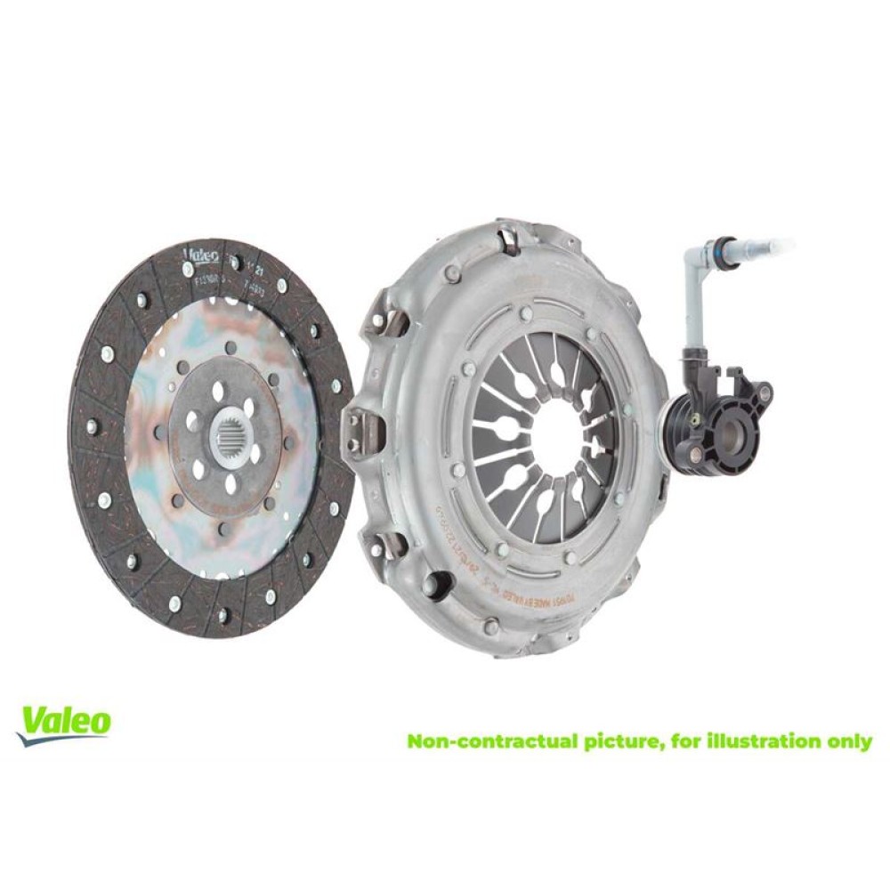 3 Lü Debriyaj Takimi Baski Disk Hidrolik Rulman Ford Transit Connect 1.8 Tdci 110 Ps
