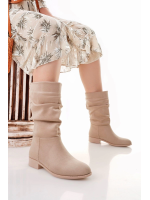Plod Bej Süet Çizme (Numara: 39)