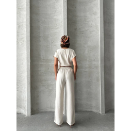 Bluz Pantolon Takım S255057 Bej (Beden: S)