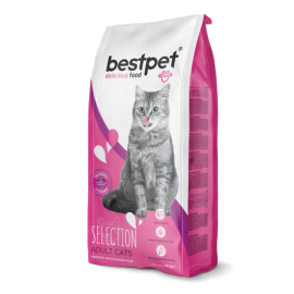 Bestpet 15 kg Yetişkin Seçici Kediler İçin Tavuk Etli Kuru Mama 