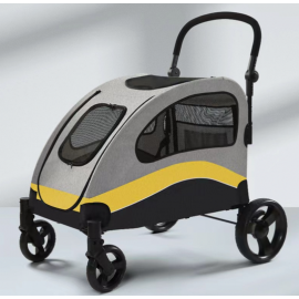 Tommy Evcil Hayvan Arabası Sarı 90*73*108cm Max 60kg