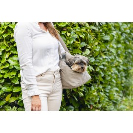 Beeztees DBL Köpek Taşıma Çantası, Yıkanabilir, 6,5Kg'ye kadar, Bej, 40x20x28cm