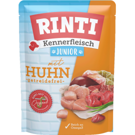 Rıntı Tavuklu Pouch Yavru Köpek Maması 400g