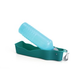 Beeztees Köpek Seyahat Su Şişesi, Mavi, 29,5X8,5X7,5Cm, 750Ml