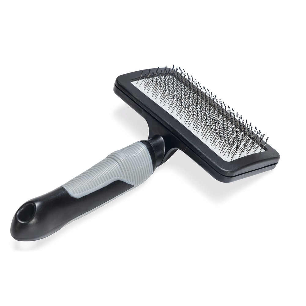 Beeztees Köpek Tarağı, Kolay Tarama, SM, Siyah Gri, 19cm, 19x12x4cm