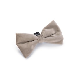 Beeztees DBL Köpek Papyonu, Kadife, Gri, 12cm