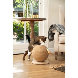 Beeztees DBL Kedi Tırmalama ve Oyuncağı, 30x31x31,5cm