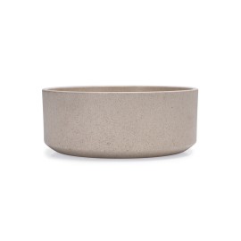 Beeztees DBL Köpek Mama Su Kabı, Bambu, Bej, 17cm, 800ml