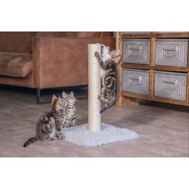 Beeztees Kedi Tırmalama ve Oyuncağı, Gri, 35x35x53cm
