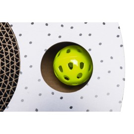 Beeztees Yavru Kedi Karton Tırmalama ve Oyuncağı, 35x35x7cm