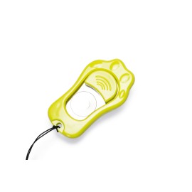 Beeztees Köpek Eğitim Klikırı, Karabina ve Bağlama Kordonlu, Yeşil, 6,5x4x2cm