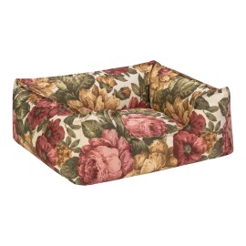 Pet Comfort Alpha  Gül Desenli Kedi ve Köpek Yatağı S 60x50cm