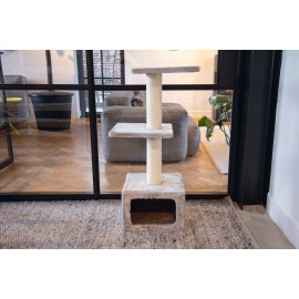 Beeztees Kedi Tırmalama, Gri, 38x38x91cm